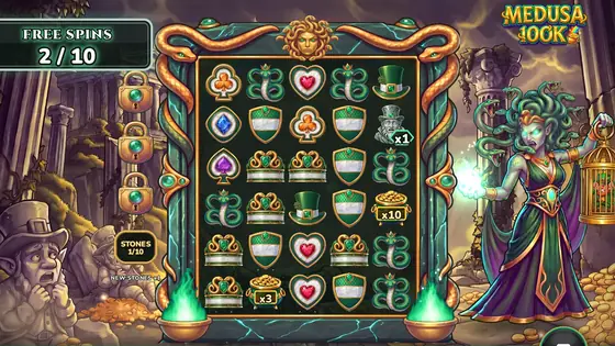 MEDUSA 100K: free spins
